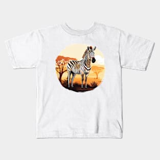 Zebra Lover Kids T-Shirt